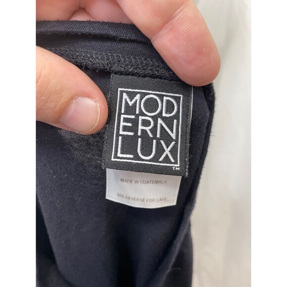 Modern Lux Women's Tank Top Black Sleeveless Astrology Crewneck Size Medium - Picture 7 of 8